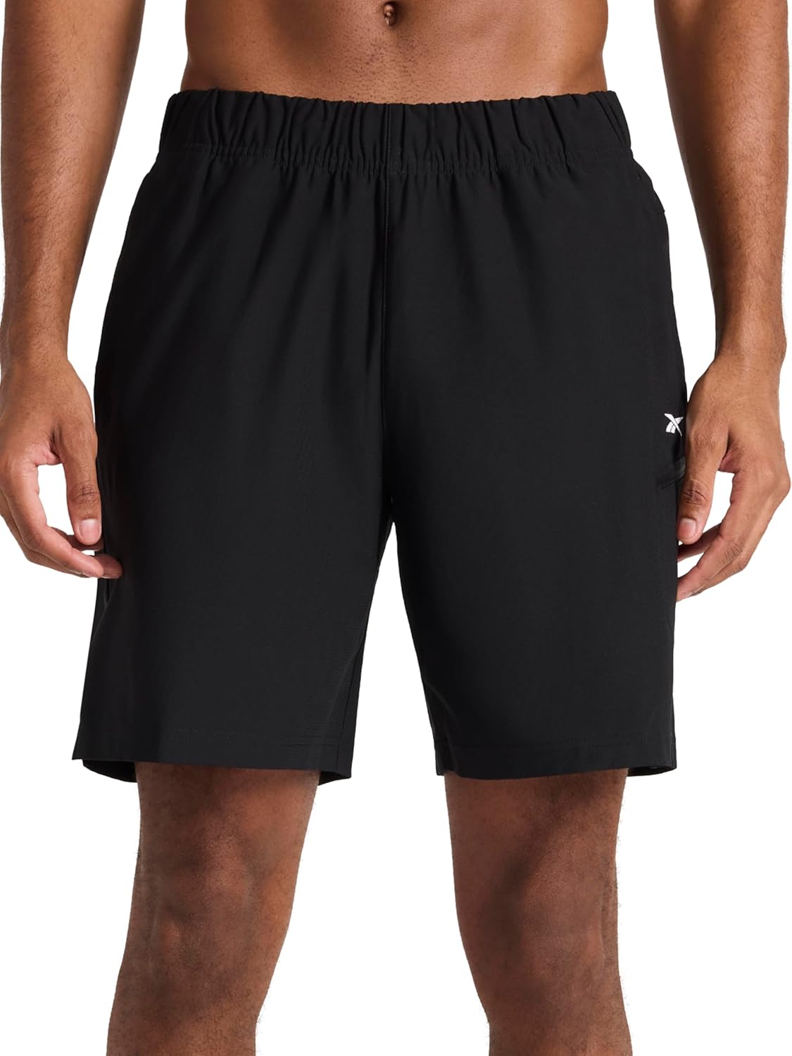Reebok Mens Revolve Double-Knit 8” Cargo Short