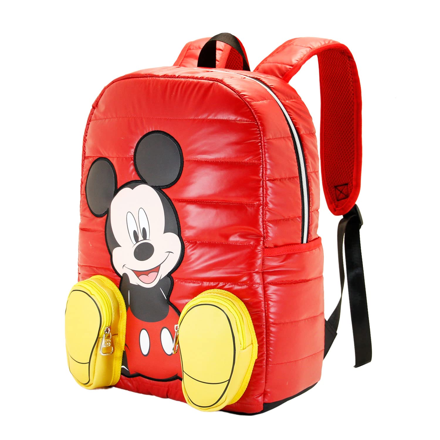 KARACTERMANIA Mickey Mouse Shoes-Mochila Padding db, Rojo