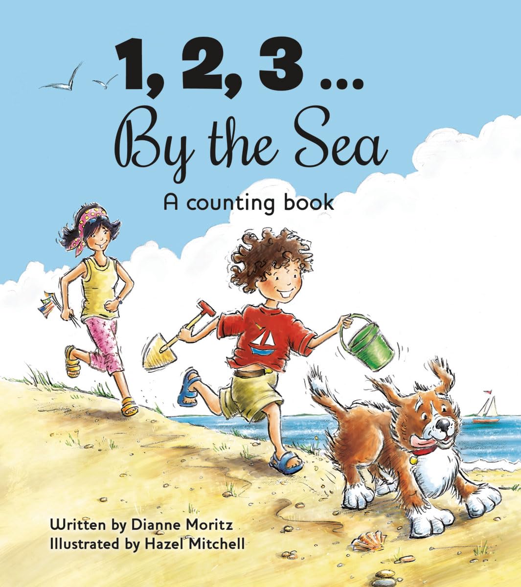 Cover of 1, 2, 3 ... by the Sea