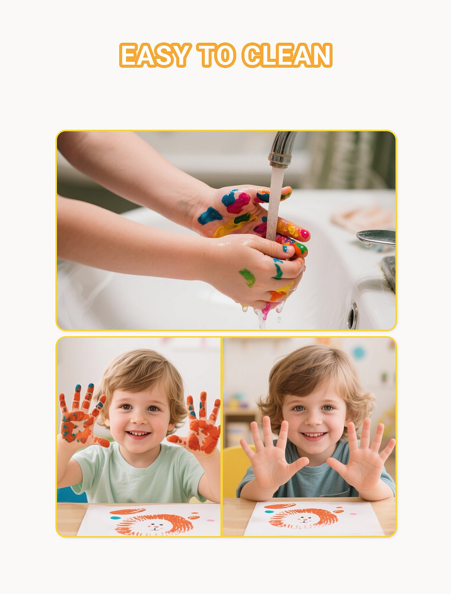 MERDTTES Ink Pads - 15 Colors for Kids Crafts -5