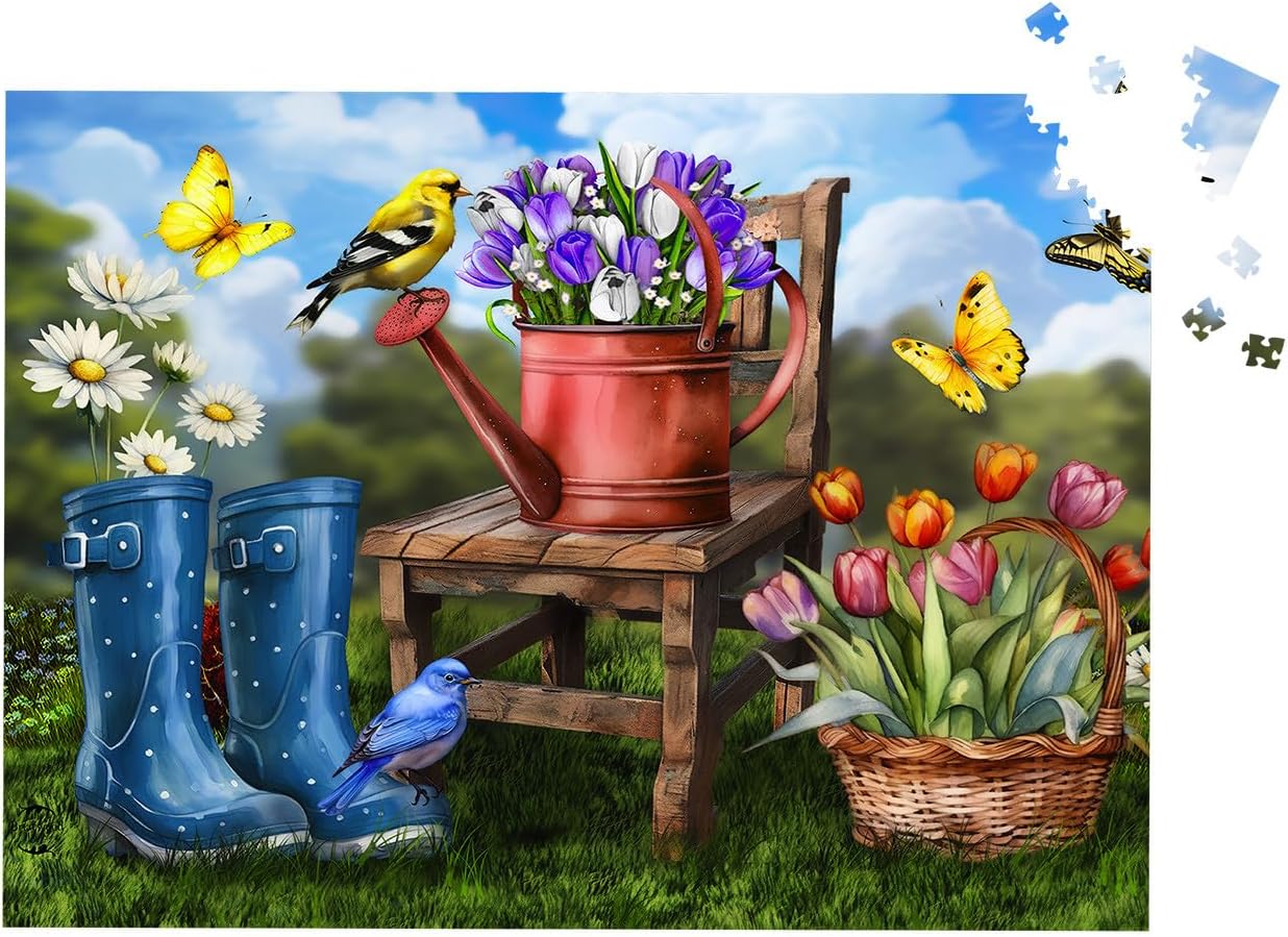 Briarwood Lane Summer Gnomes 1000 Piece Jigsaw Puzzle