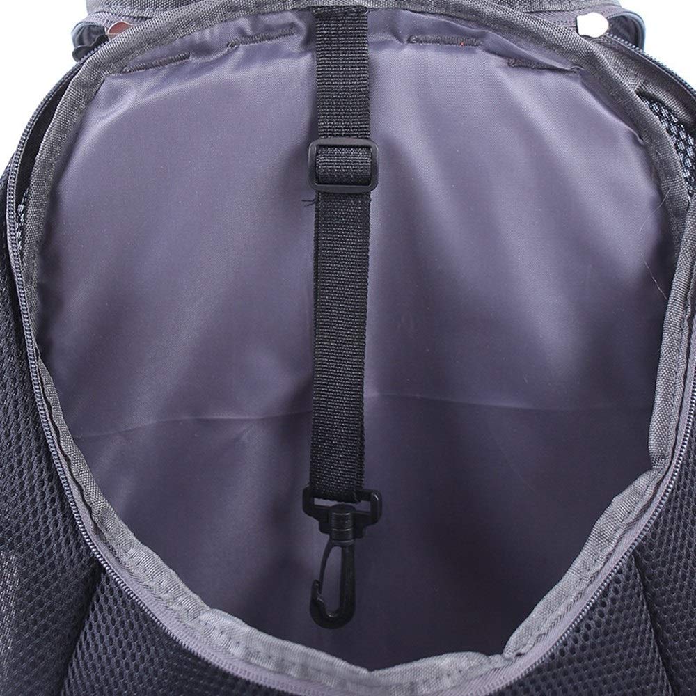 Borsa per Animali Anteriore del torace Pet Zaino gatto e cane portatile Outdoor Travel Bag per i Viaggi Giornalieri(Schwarz,36x17cm)