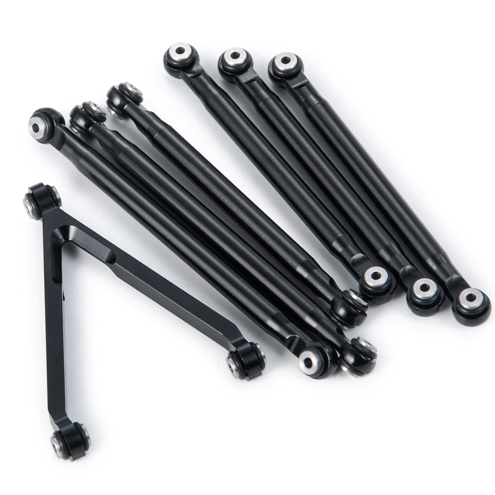 Aluminum Suspension Link Set For Axial SCX24 RC Car - 1/24 Scale Upgrade Parts For C10 Model, Includes Y-Links