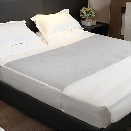 Miniatura 1 de Almohadilla de cama reutilizable (XXL 36 x 76 pulgadas)  Impermeable, lavable y antideslizante para incontinencia con abdominales para adultos y