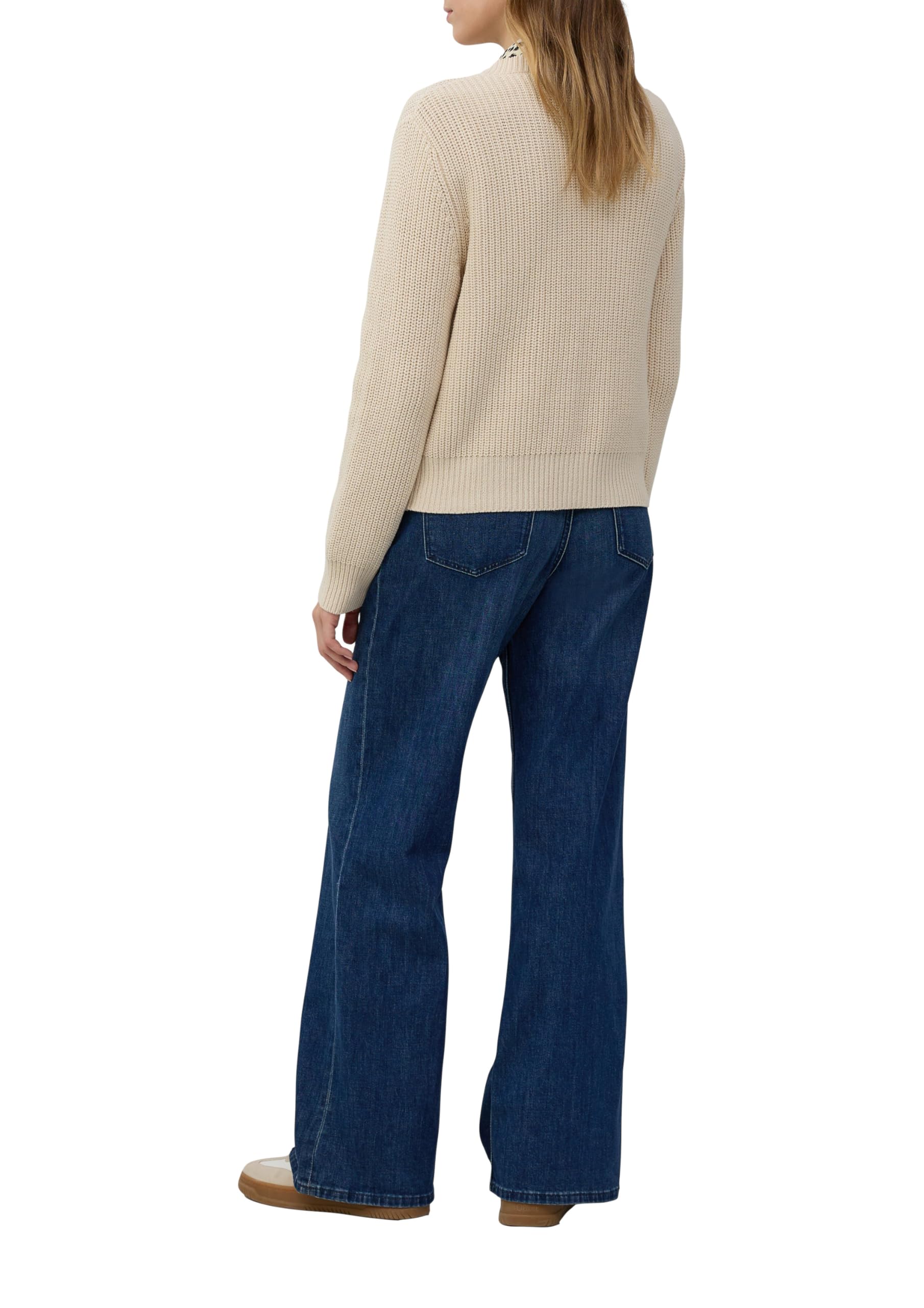 s.Oliver Cardigan aus Baumwollmix in RIPP-Optik