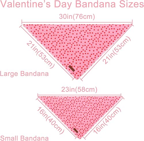 Vista 23 de Bandana de verano para perro, bandana hawaiana para perros medianos y grandes, lindo pañuelo rosa para cachorros, adorable bufanda triangular