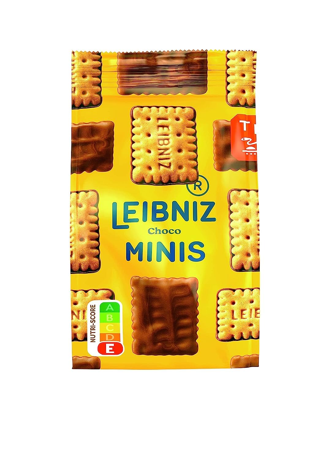 Bahlsen Leibniz Minis Choco Mini Butter Biscuits With Milk Chocolate 125 grams