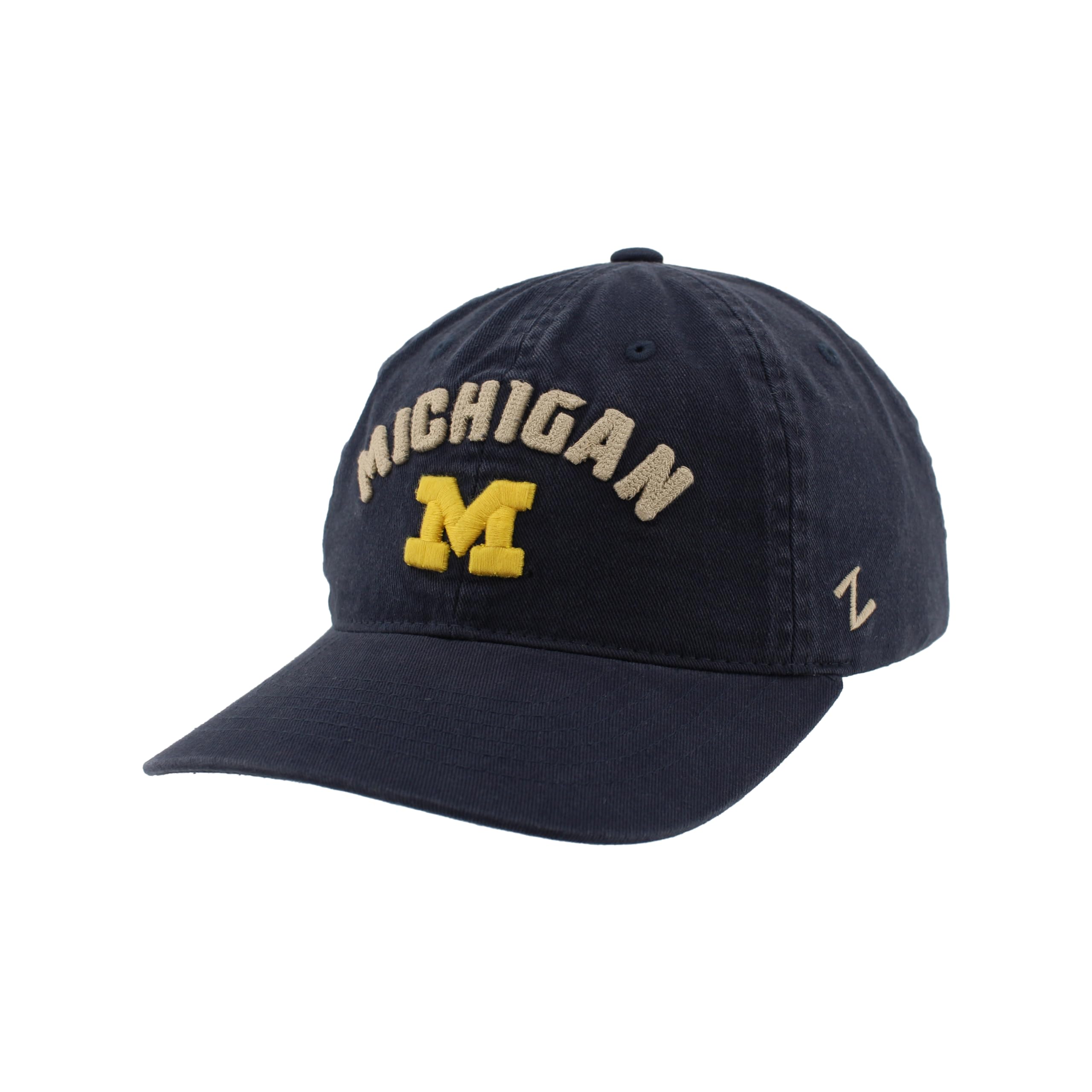 ZHATS NCAA Unisex-Adult NCAA Officially Licensed Hat Scholarship Arch Team Color
