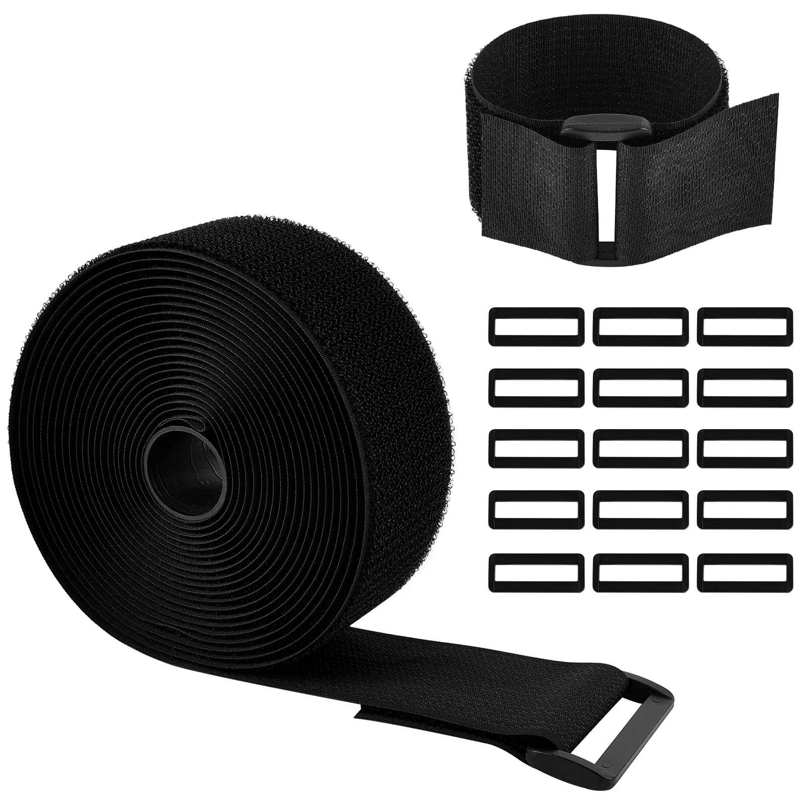 Bande haute performance 5m pour organiser et scratcher les grands câbles de la maison