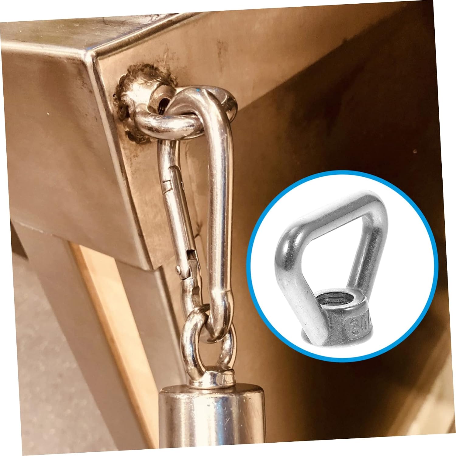 Stainless Steel Eye Nut Triangle Ring Lifting Fastener