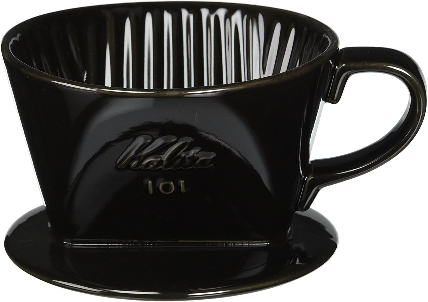 Carita Kalita #01005#01005 Drip Equipment, For 1-2 People, Black, 3 Holes, For 1 Or 2 Cups, Stylish, Camping, Outdoors, Coffee House, Antique, Wedding
