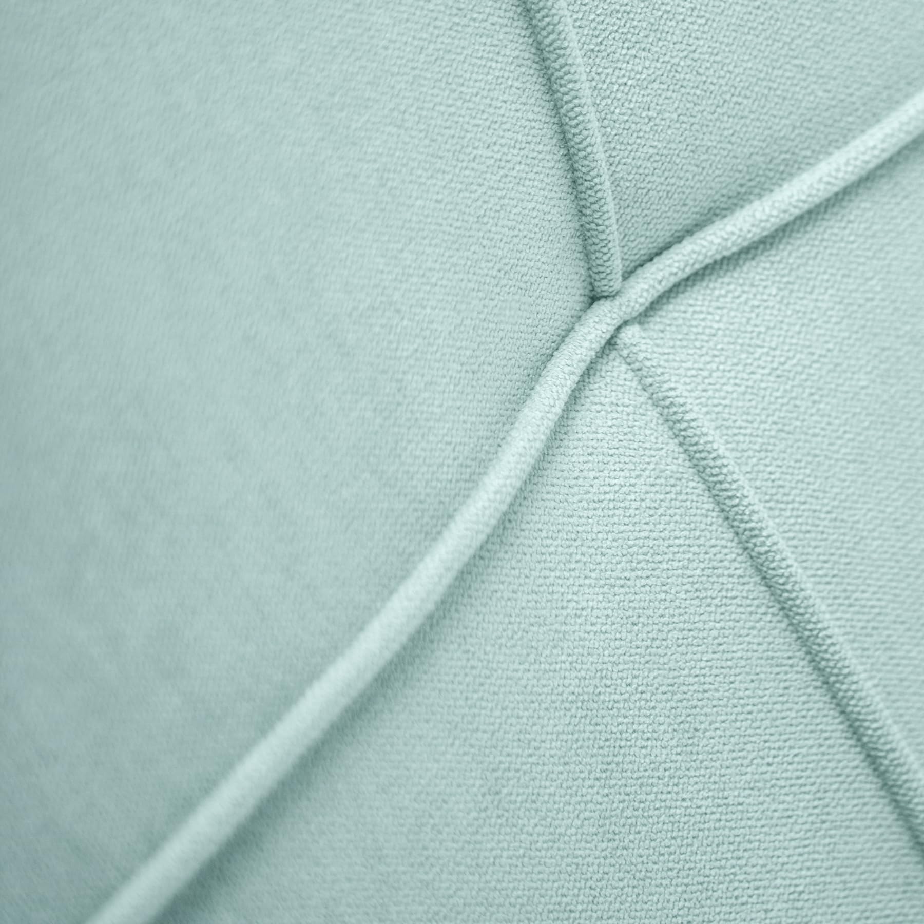 SUENOSZZZ-ESPECIALISTAS DEL DESCANSO Cabecero de Cama tapizado, Modelo Square para Camas de 90 (100 x 57 cm) Tela Verde Agua