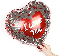 Vista 3 de BinaryABC - Globos de San Valentín, diseño de corazón, 10