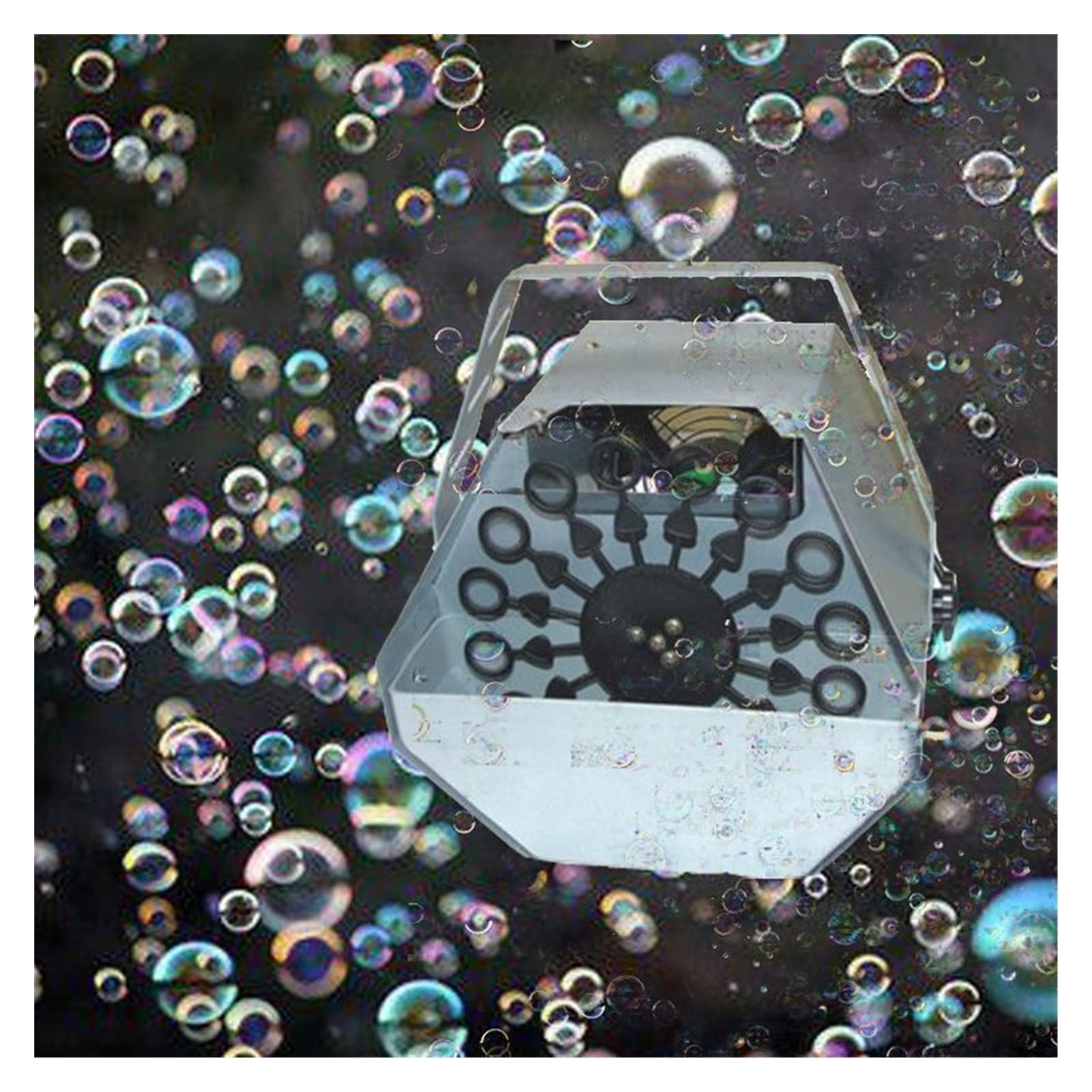 Seifenblasenmaschine Automatische Blasengebläse Tragbare Bubble Maker Mini Bubble Machine for Hochzeits- und Ereignisleistung Blasen für Hochzeiten