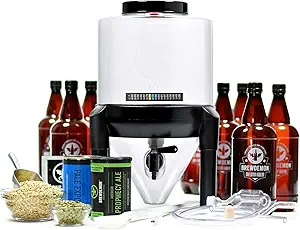 BrewDemon Craft Beer Making Kit Pro With Bottles