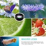 3 in 1 Phone Lens Kit - Black - Fisheye, Wide Angle, Macro Lenses - Compatible with iPhone, Samsung, Most Smartphones