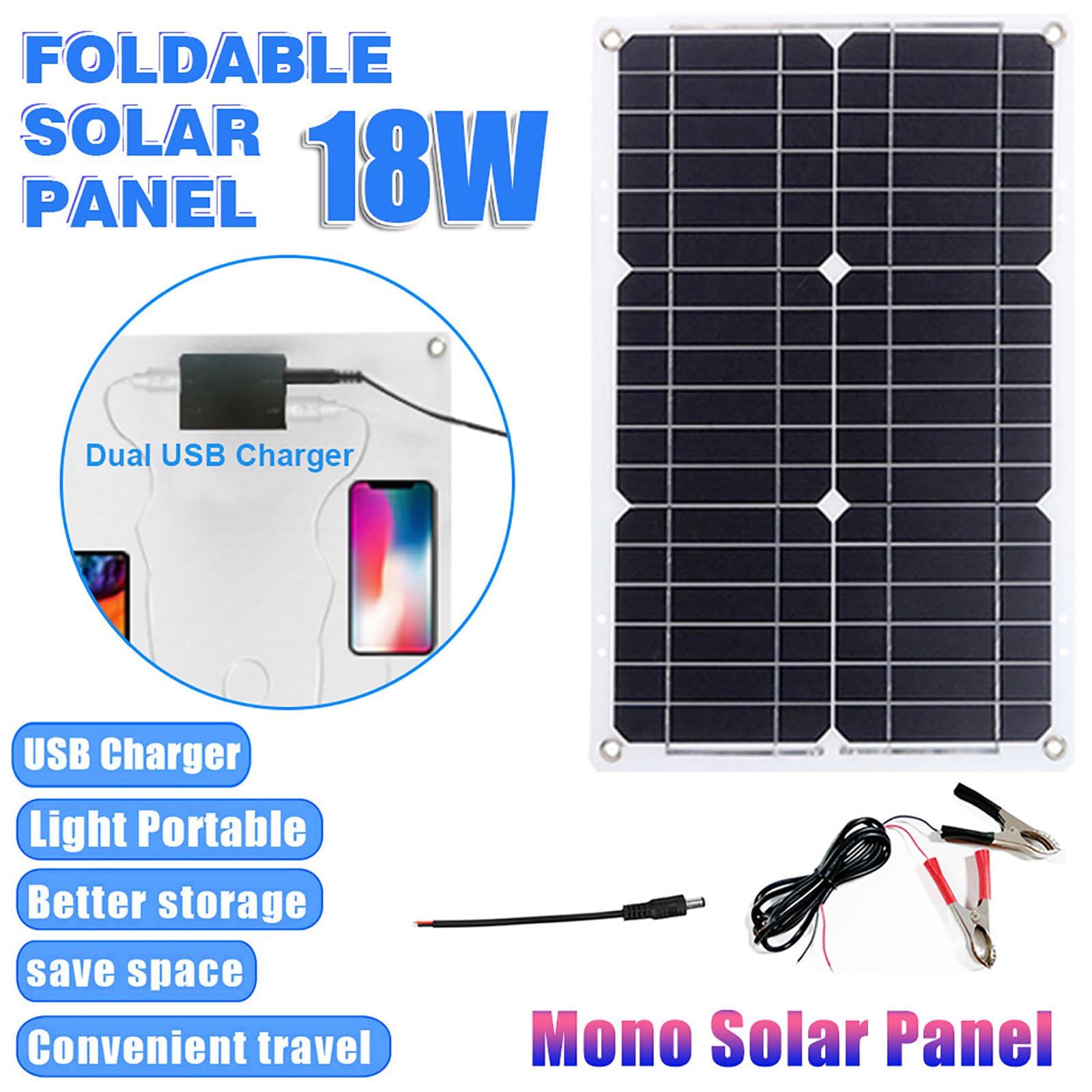 Kit de Panel Solar monocristalino de 4000 W, 110 V-220 V, con Controlador Inteligente de 30 A, Sistema de Respaldo for RV/casa, Pantalla LED(220V)
