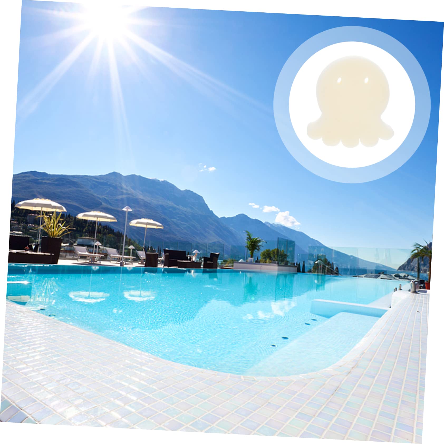 PartyKindom 48stücke Cartoon Tierförmige Poolölschwämme Hochwertige Saugfähige Filter Für Schwimmbäder Und Spas Einfach Wiederverwendbar Ölabsorbierend Langlebig