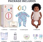 BABESIDE Realistic Newborn Baby Dolls 18 Inch Realistic Newborn Baby Dolls with Clothes and Toy Gift for Kids 3+