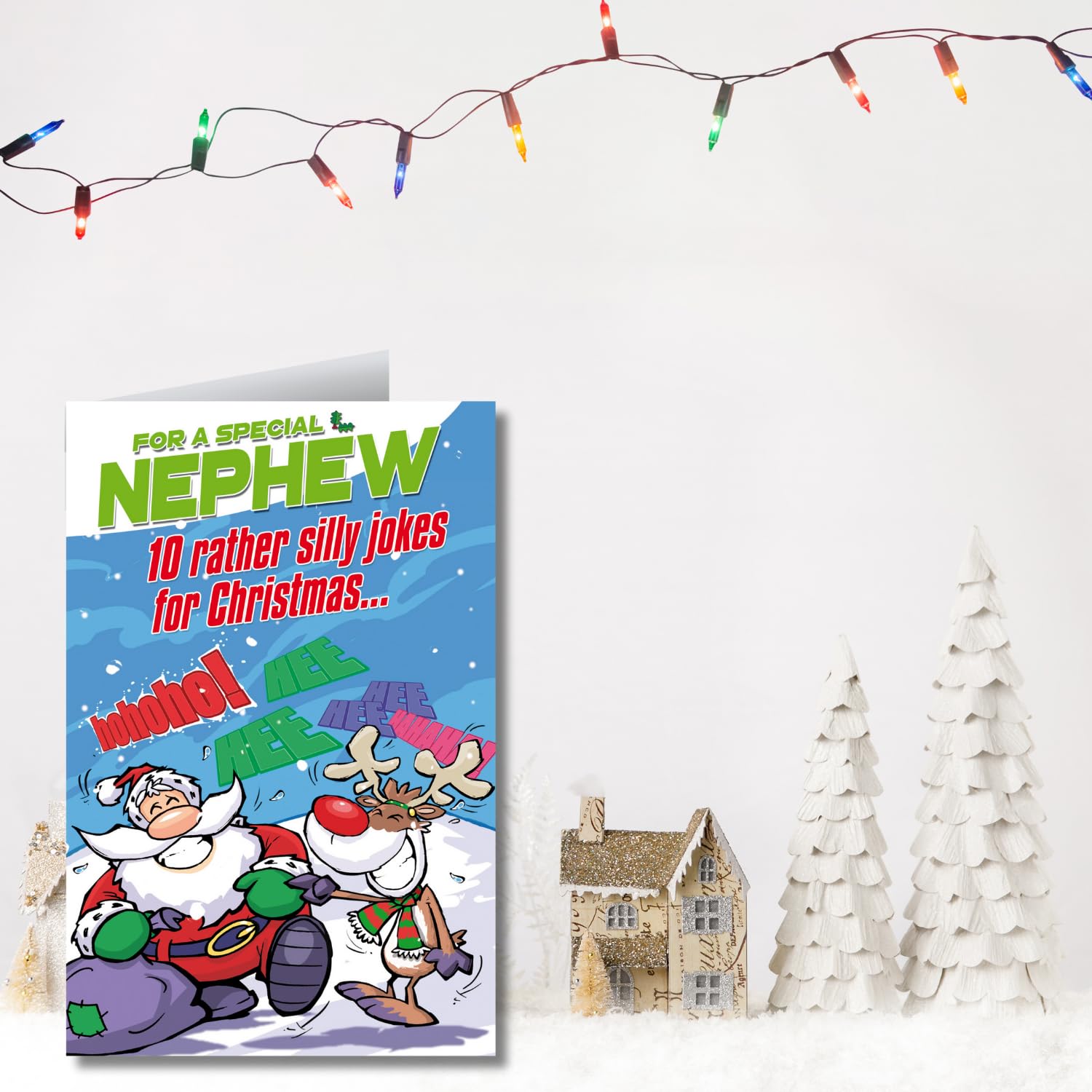 Emotional Rescue Christmas Cards Multi-Pack, 10 Funny Multi-Pack Christmas Cards, 2 Different