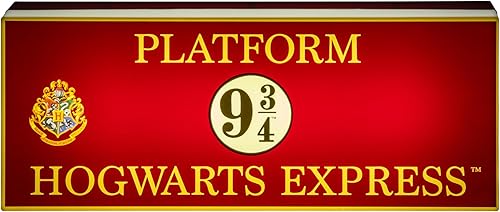 Paladone Luz con logotipo de Hogwarts Express, mercancía oficial de Harry Potter