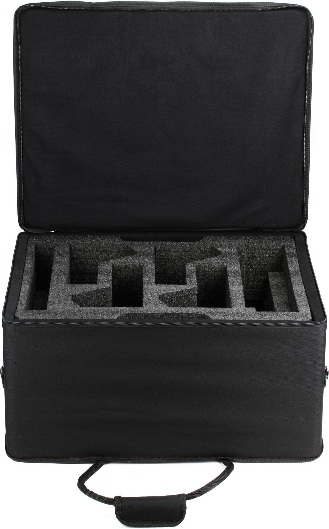 Gator Cases Leichter Koffer für Rodecaster und vier Mikrofone, schwarz (GL-RODECASTER4)