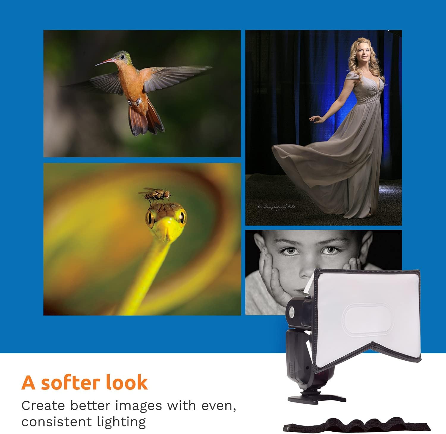 LumiQuest SoftBox with UltraStrap LQ-107S