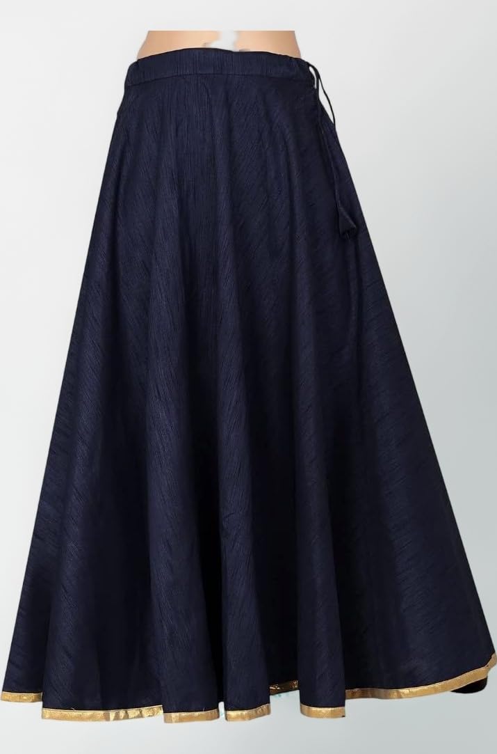 Studio Shringaar Women's Polyester Maxi Skirt