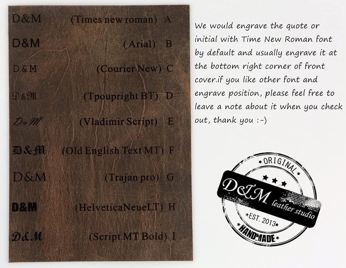 Personalized Leather cover for bible KJV, Custom leather holy bible book case cover christian gifts for men women Z04-LBBC05S