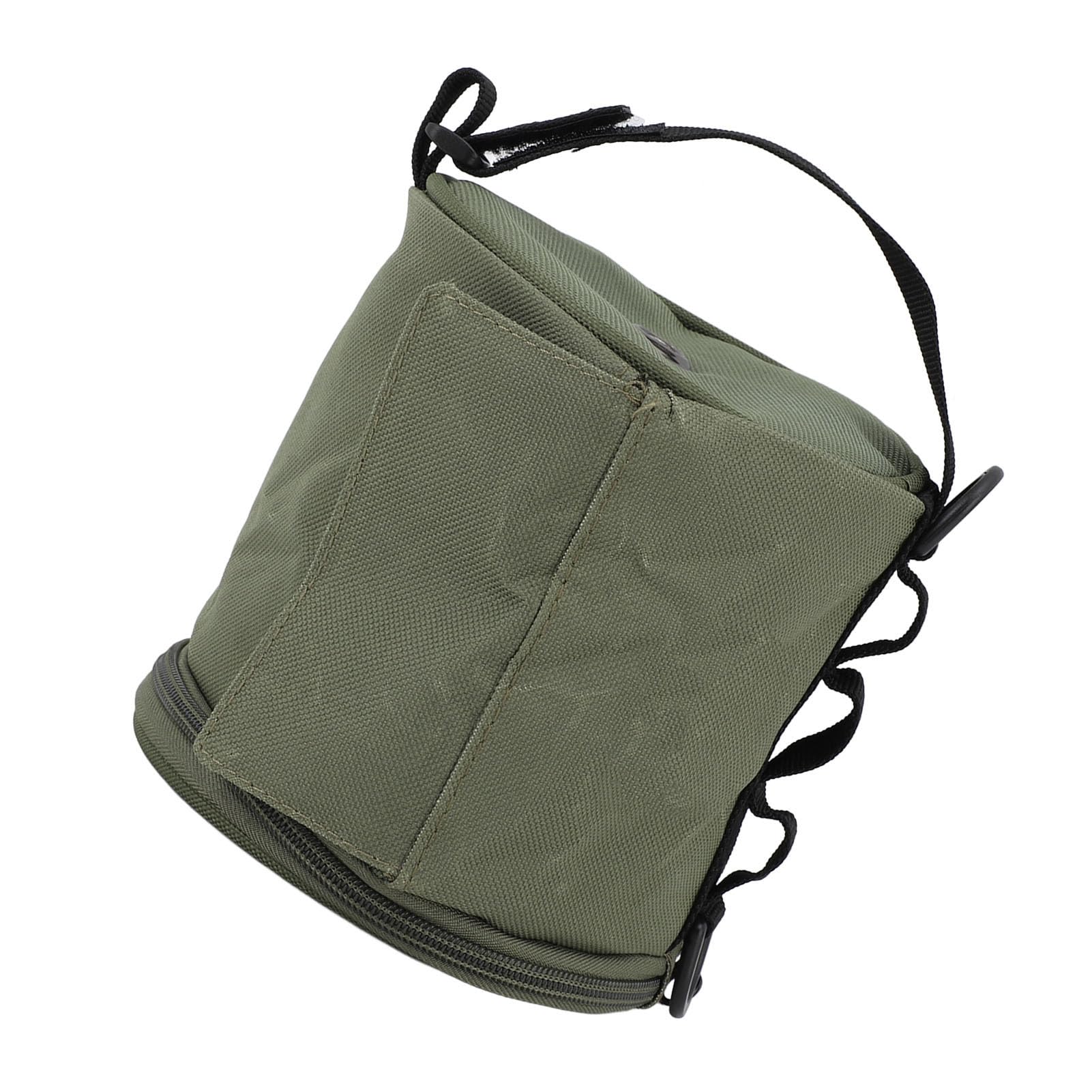 Portarotolo di Carta Assorbente da Campeggio, portarotolo per Auto a Prova di Gatto, portarotolo per fazzoletti da Esterno per Tenda da Parete, casa e Ufficio (Verde Oliva)