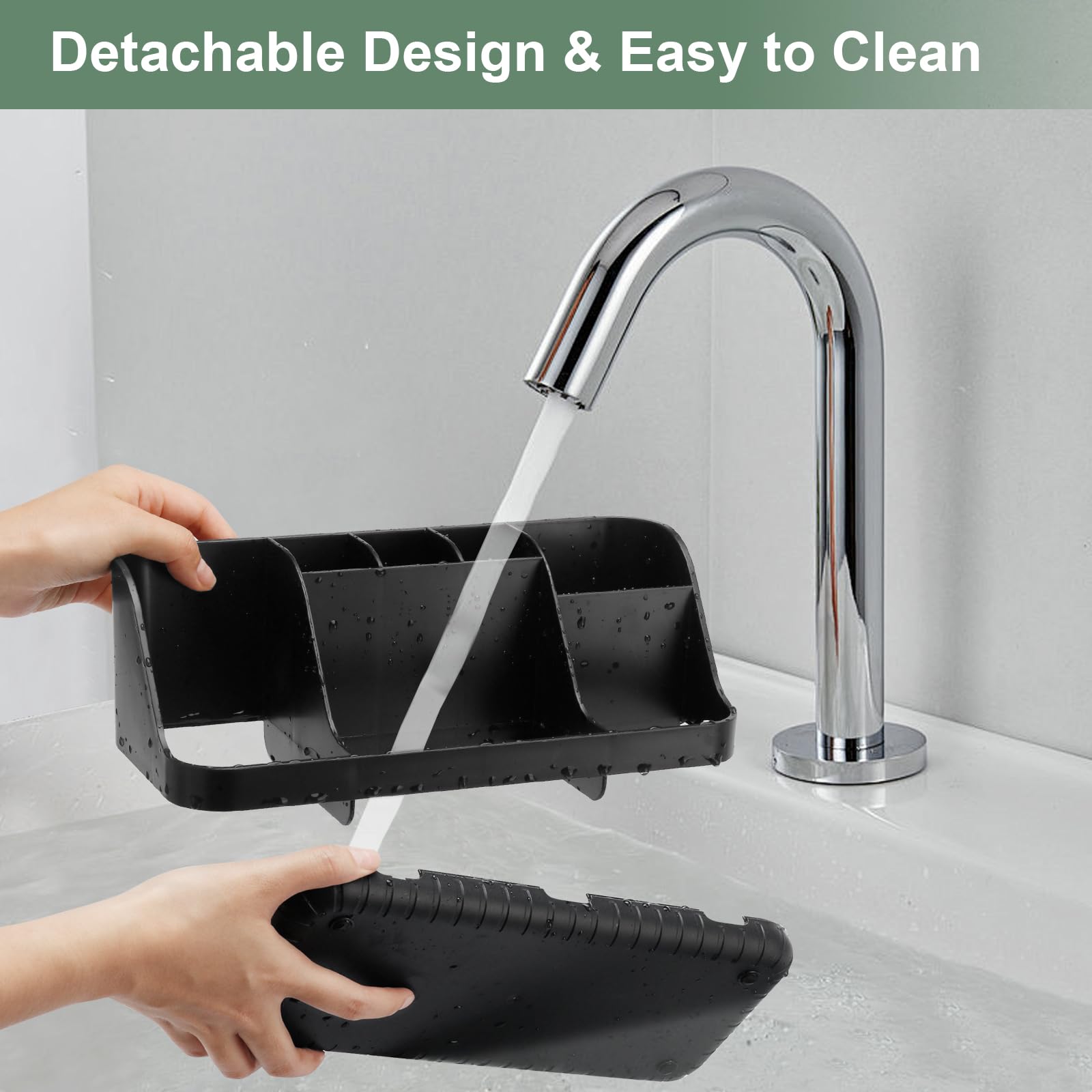 PARKMANI Toothbrush Holder for Bathroom Organizer Storage Electric Toothbrush and Toothpaste Holders - Image 4