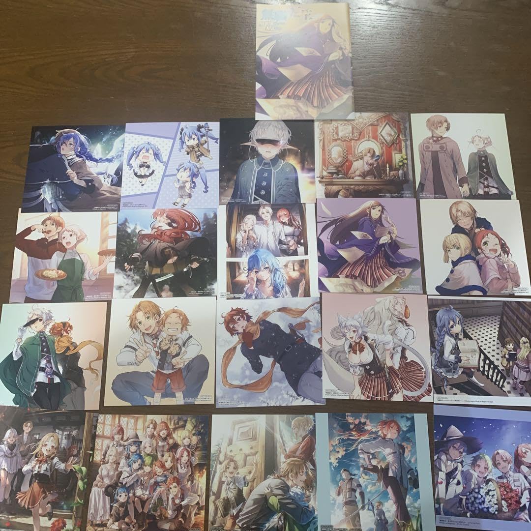 Amazon.co.jp: 無職転生 複製ミニ色紙 アニメイト 特典 コンプ 全20