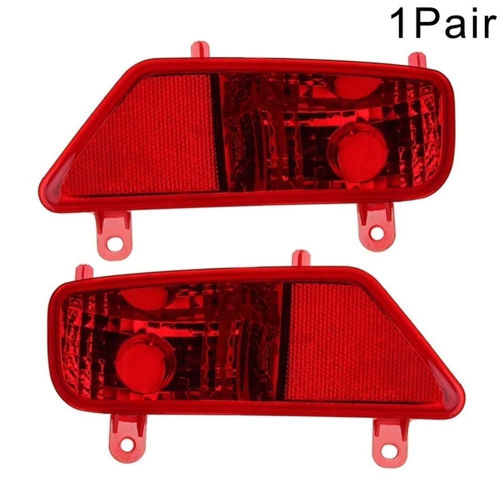 Genérico Luz trasera Lámpara trasera Funda protectora para luz antiniebla trasera del parachoques lado derecho e izquierdo para Peugeot(Right)