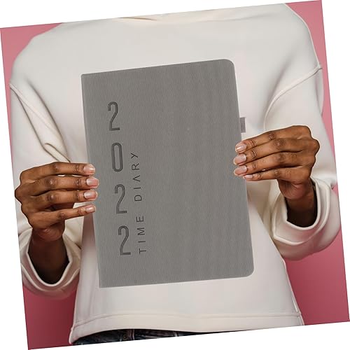 Miniatura 6 de LALAFINA Bloc de notas de libro de agenda con correa para estudiantes 2022 Bloc de notas práctico 2022 Planificador diario 2022 Bloc de notas de