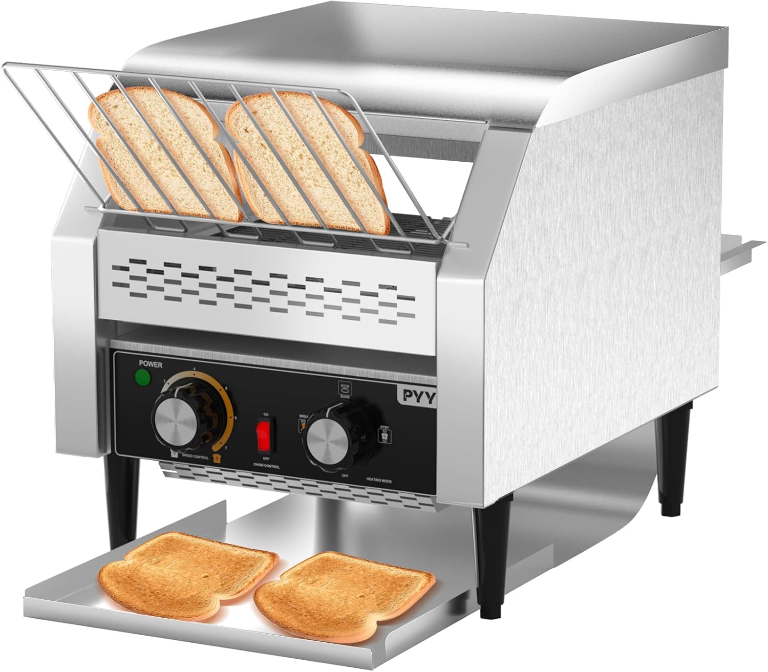 PYY Commercial Toaster 300 Slices/Hour Conveyor Restaurant