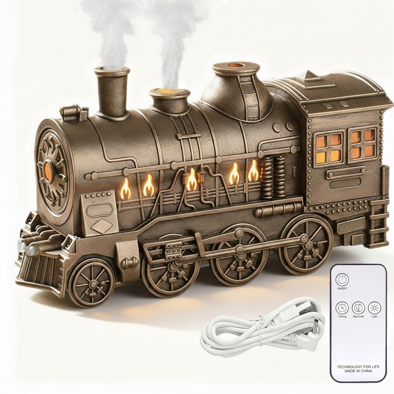 Amazon.com: Train Diffuser, 300ml Vintage Steam Train Essential