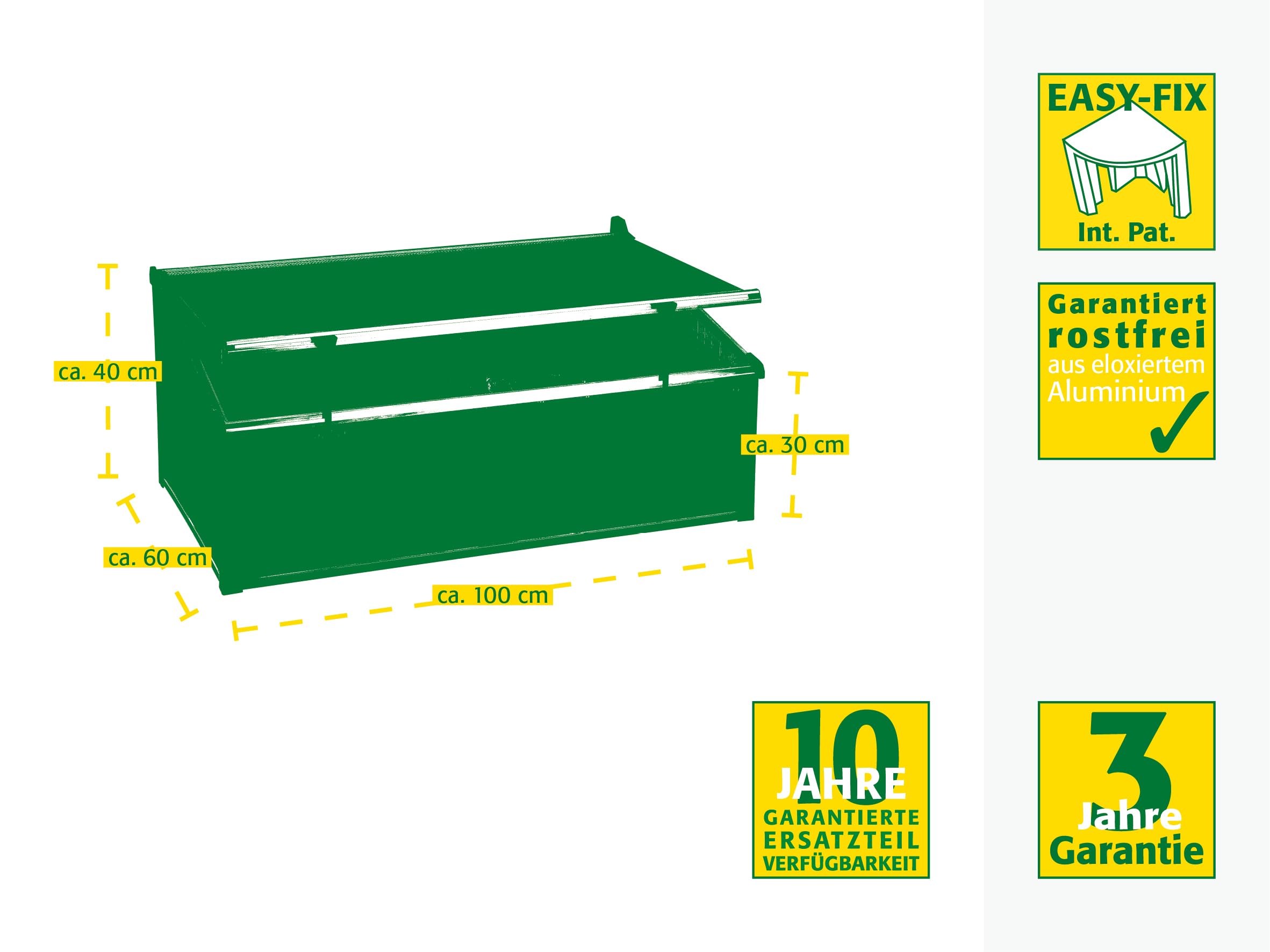JUWEL Easy Fix Déjeuner Transparent