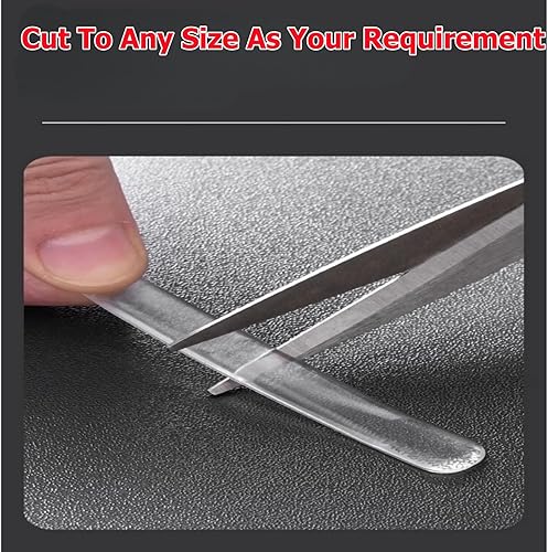 Miniatura 6 de Parachoques de goma autoadhesivo 2.75 x 0.4 x 0.1 pulgadas (largo x ancho x alto), 20 unidades, parachoques suaves cortables para puerta de gabinete