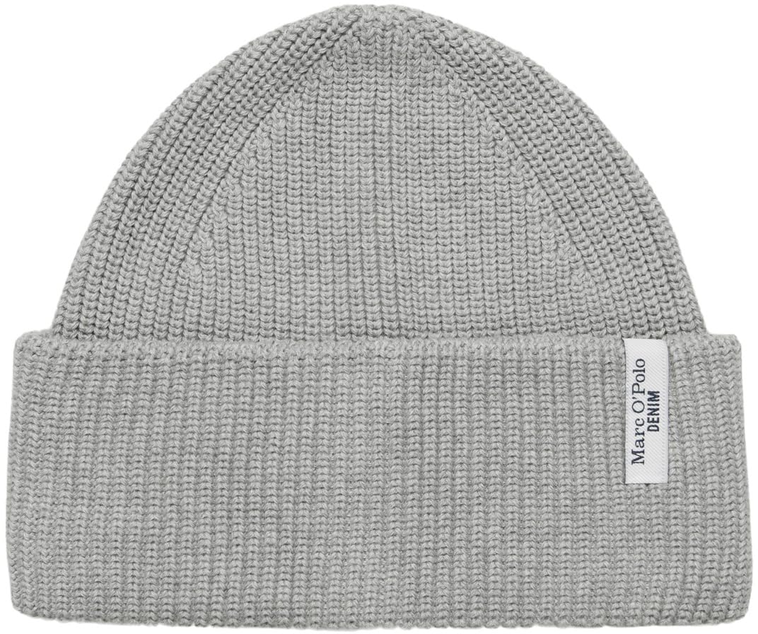 Marc O'Polo Damen Strickmütze aus Bio-Baumwolle Beanie