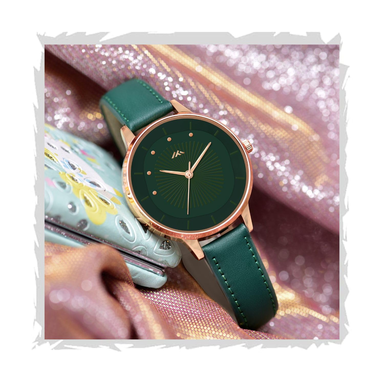 Analog Girl's and Women's Watch (Multicolor Dial Multi-Coloured Strap)