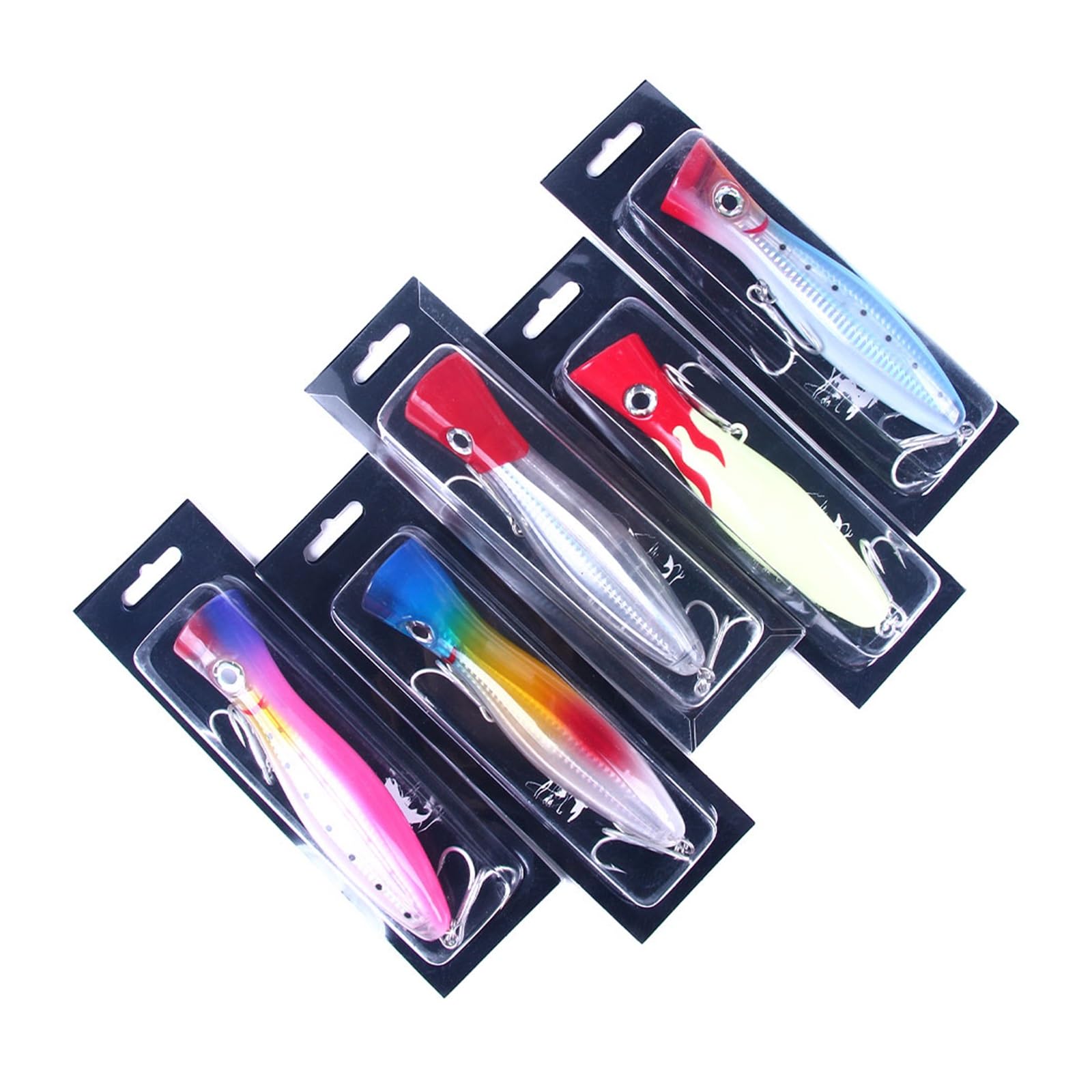 1pc 90g Big Popper Fishing Lure Top Water Popper Bain for PISCE DE ME (Color : 1)