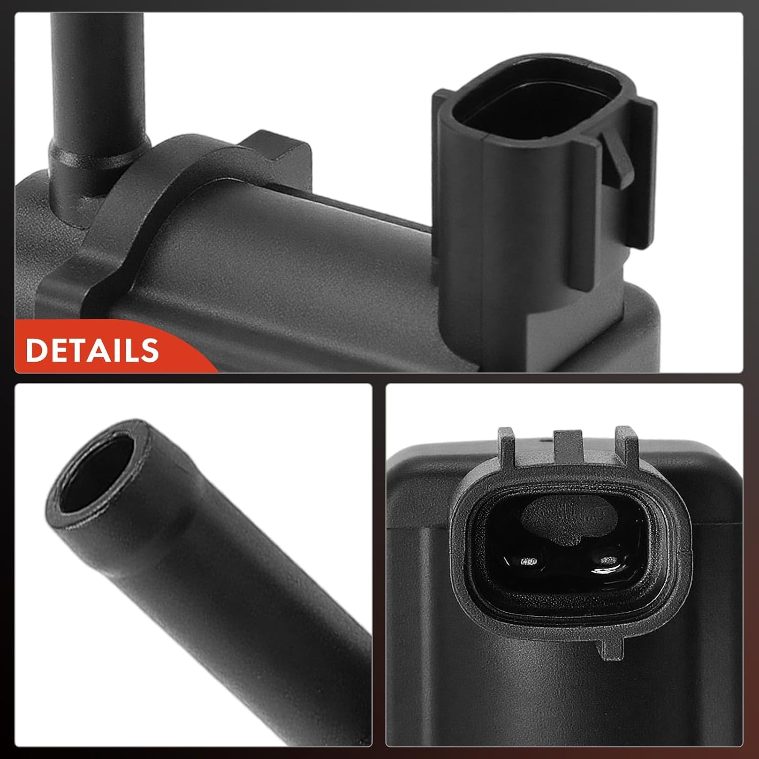 A-Premium Vapor Canister Purge Solenoid Valve Compatible with Toyota Corolla 2004-2008, Matrix 2004-2008 & Pontiac Vibe 2005-2008, Only for L4 1.8L