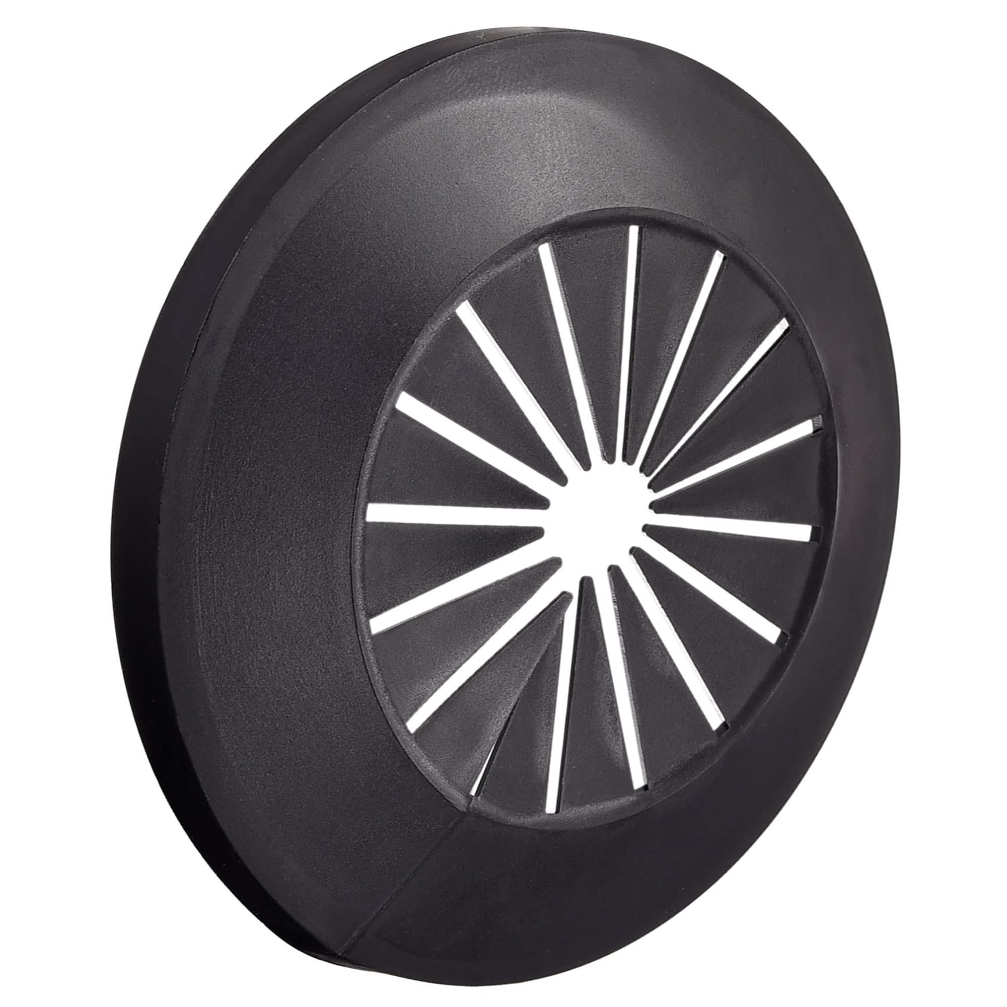 TOP-VIGOR 8pcs 15mm-40mm Pipe Cover Decoration, PP Plastic Escutcheon Pipe Collar for Water Pipe Drain Line
