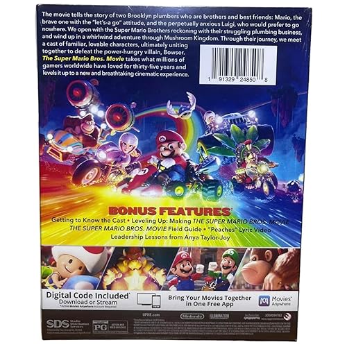 Miniatura 3 de The Super Mario Bros Movie Lenticular Edition Blu-ray+DVD+Digital