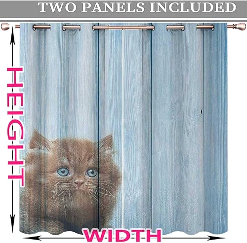 Vista 11 de Black and White Cortinas para Sala Elegantes Modernas,Abstract Shapes Temporary Doors for Hallways Pantry Curtain 72in Width by 72in Height