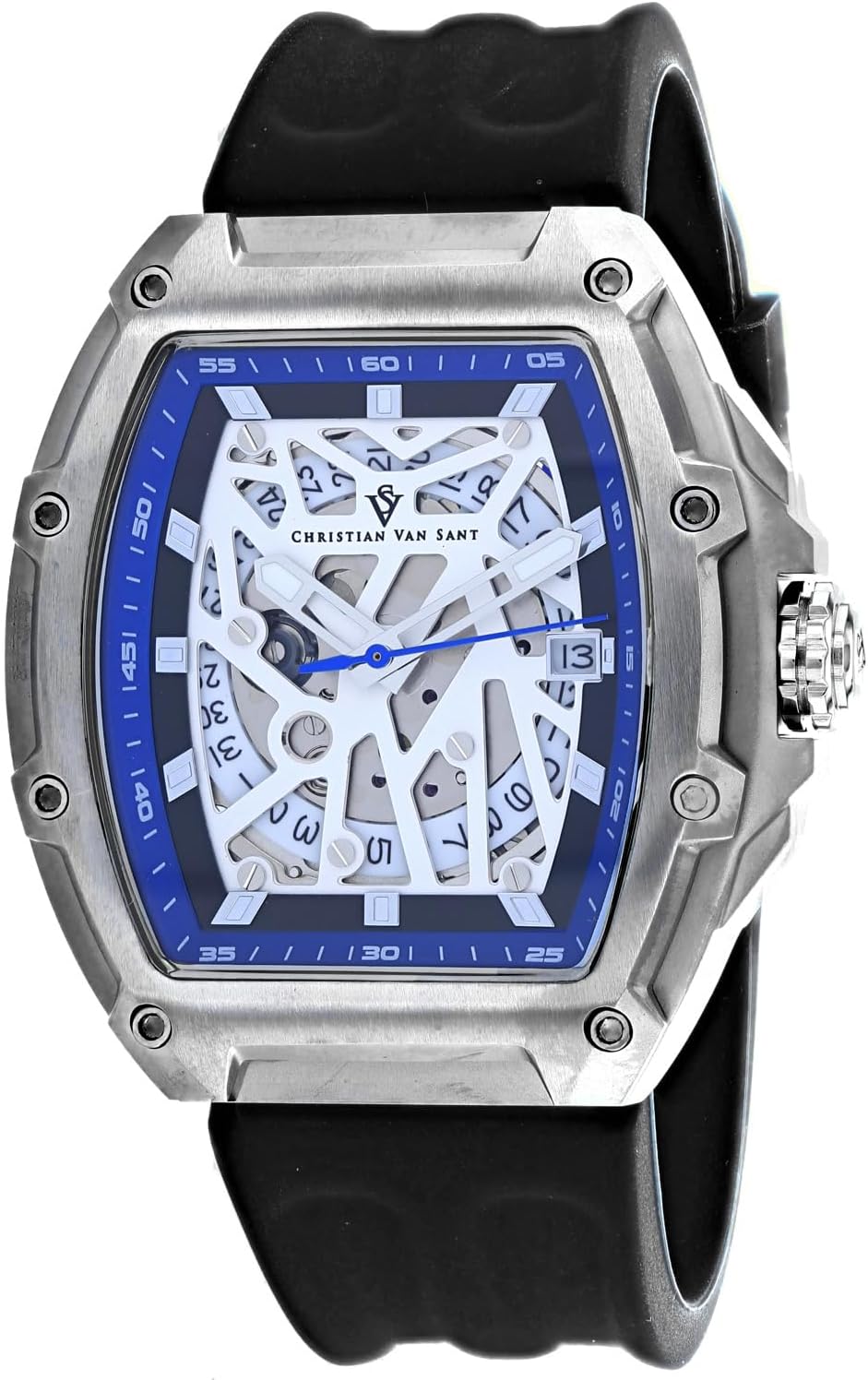 Christian Van Sant メンズ オデッセイ ホワイトダイヤルウォッチ – CV6191B、ホワイト, ホワイト Amazonで販売中 Christian Van Sant メンズ オデッセイ ホワイトダイヤルウォッチ – CV6191B、ホワイト, ホワイト Amazonで販売中