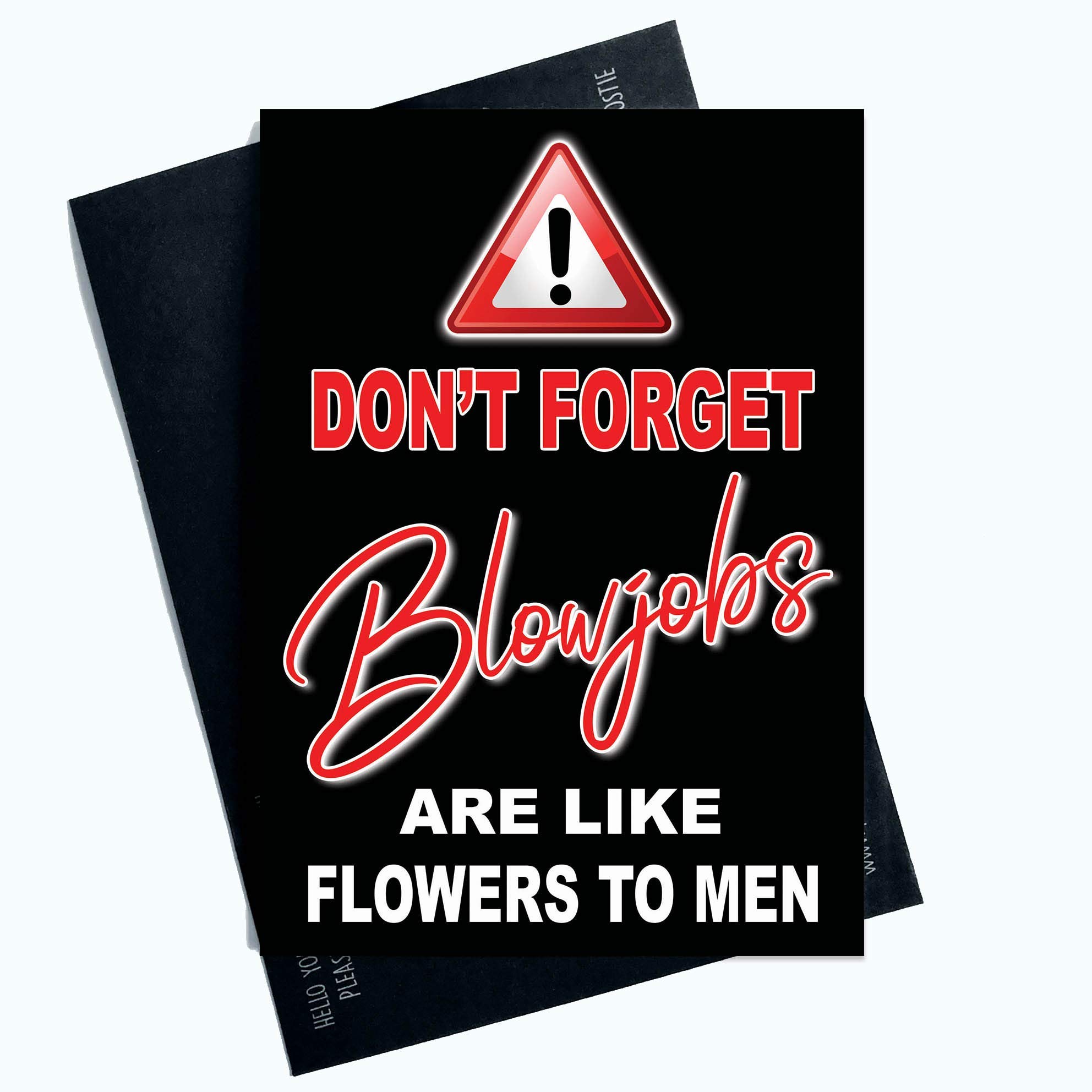 Funny Rude Valentines Day Greeting Cards For Her Blowjobs Naughty Cheeky PC889