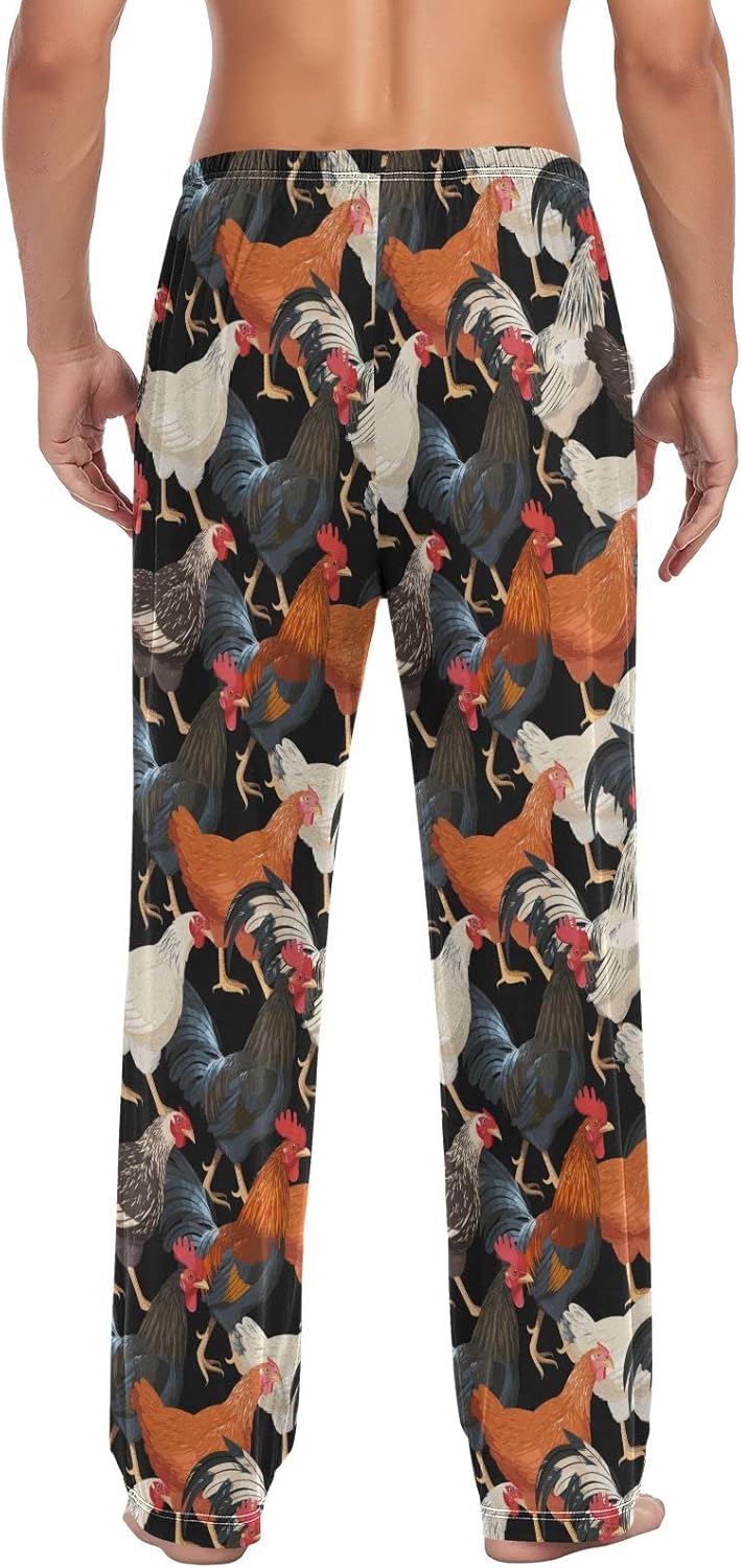 Ollabaky Pajama Pants for Men PJs Bottoms Sleep Lounge Pants with Pockets, S M L XL XXL - Image 2