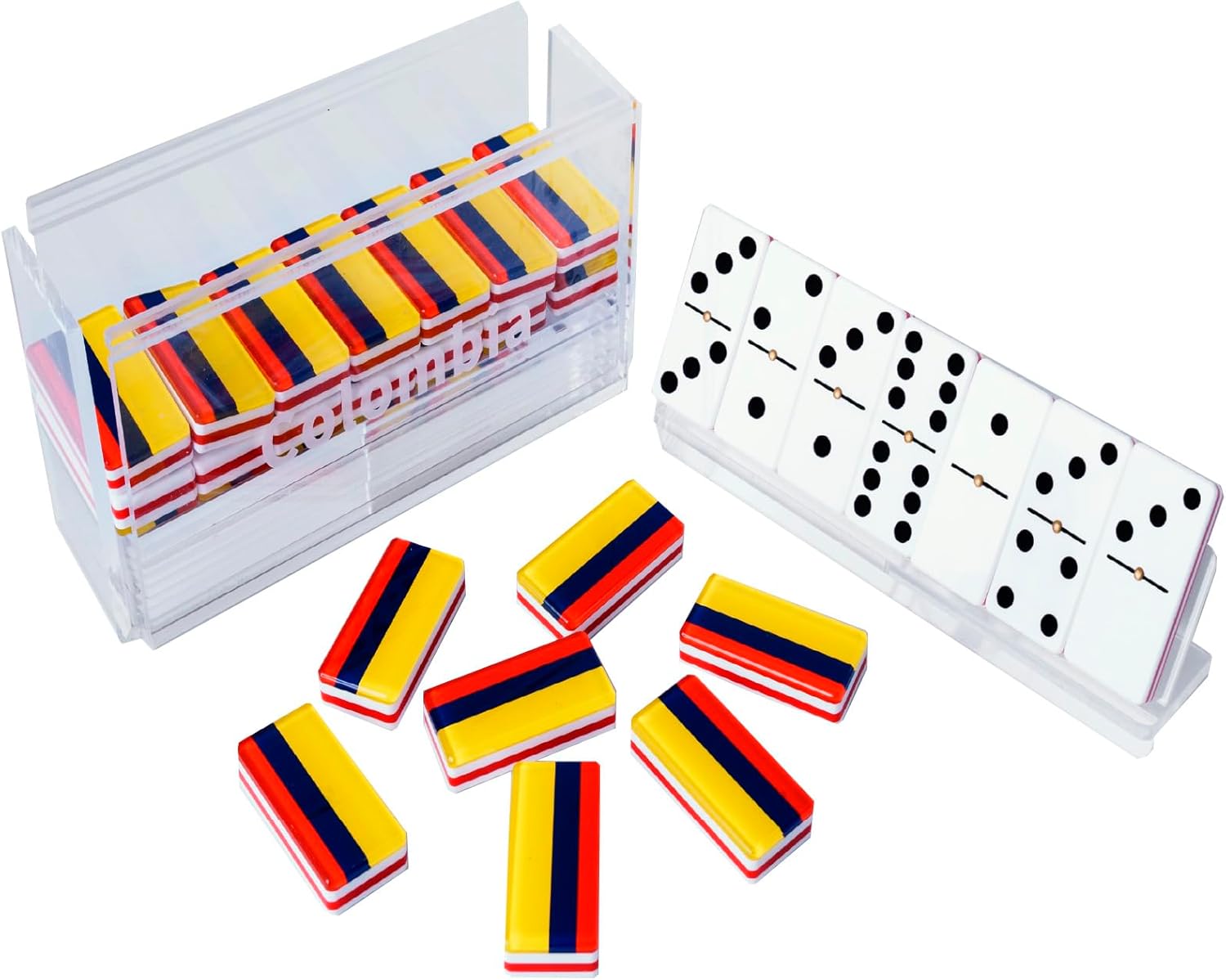BROS SQUADS Modern Exclusive acrilic Dominos Set Doubles