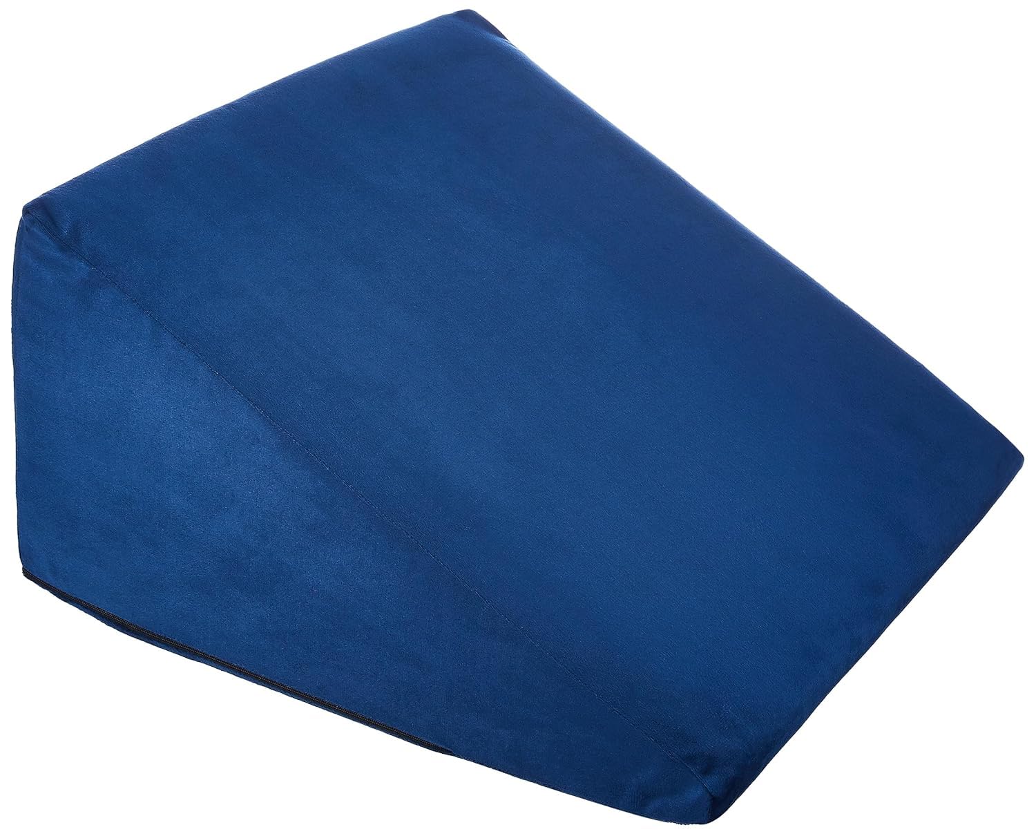 Kwality Dreams Back Support Wedge Pillow for Bed, Memory Foam Wedge Cushion with Removable Covers, Improves Comfort and Posture While Sitting/Working on Bed, Size: 46L cm X 44W cm X 26H CM (Blue) (B0DHXH7NDC) Amazon Price History, Amazon Price Tracker